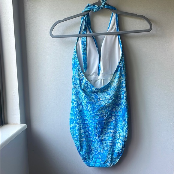 NWOT Coco Reef Jewel Twist Bra Sized One Piece Swimsuit Size 34C Cup 10 - Picture 5 of 7